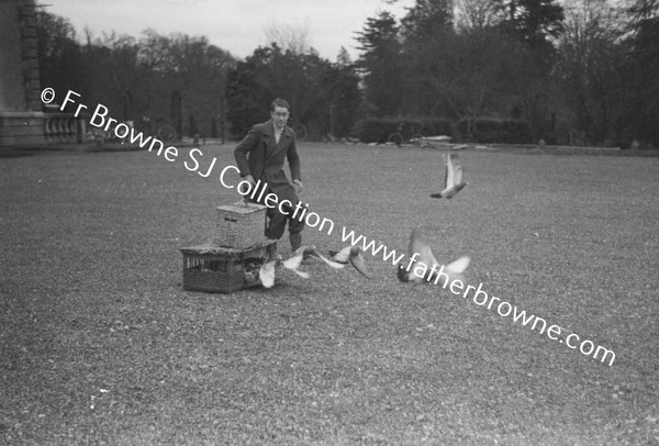 RORY BLAND AND RACING PIGEONS